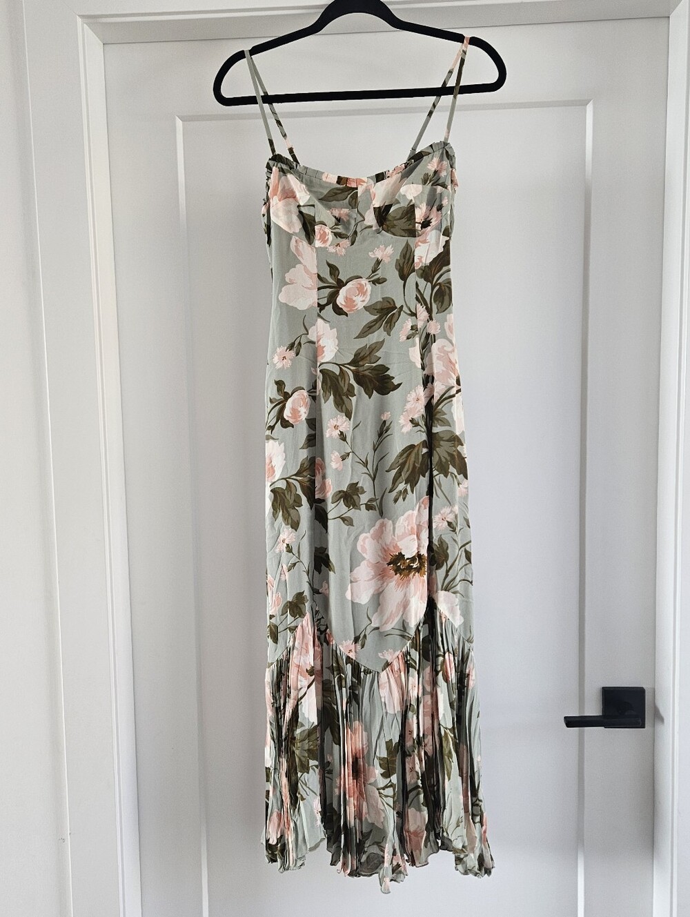 Reformation Aiko Dress in Fauna BNWT Sz 2 Floral - Picture 4 of 9
